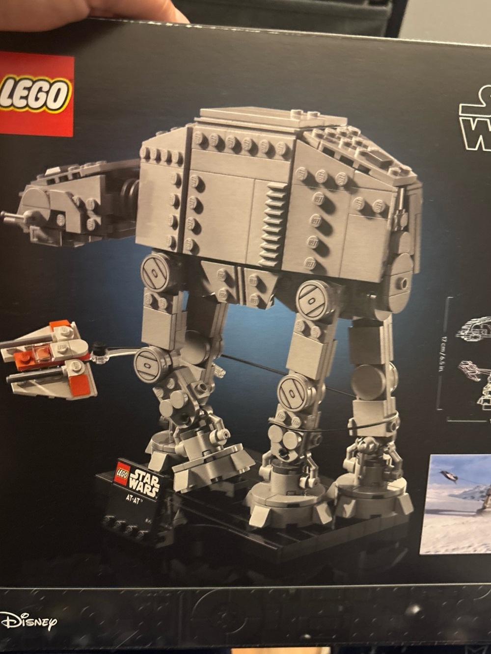 Lego Star Wars Gray AT-AT Walker Model